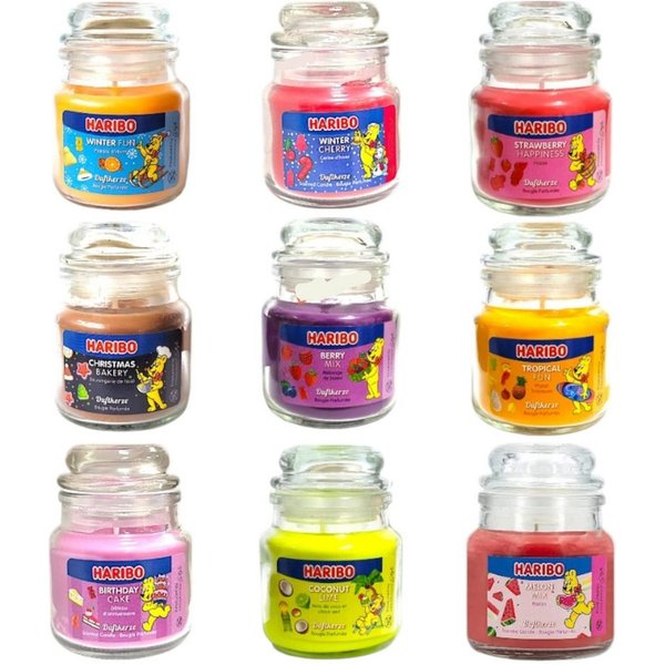 HARIBO Duftkerze Haribo Duftkerze All Year verschiedene Düfte 85g