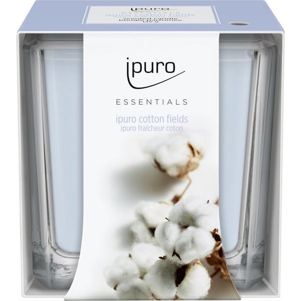 IPURO Duftkerze ipuro Duftkerze Essentials Cotton Fields 125 g