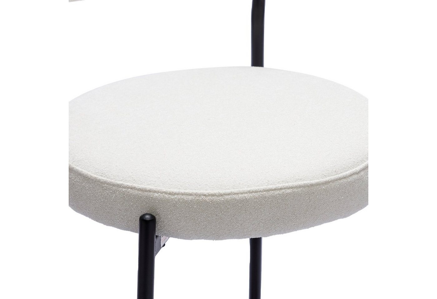 Duhome Barhocker (5411A1), Barstuhl 2er Set Tresenhocker Küchenhocker aus Schlingenstoff – Bild 5 von 5