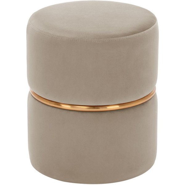 Duhome Hocker (9123), Schminkhocker Samt Gepolsterter