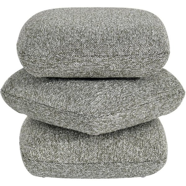 Duhome Hocker (9272D1), Bouclé Stoff, 360° Drehbar, Modern