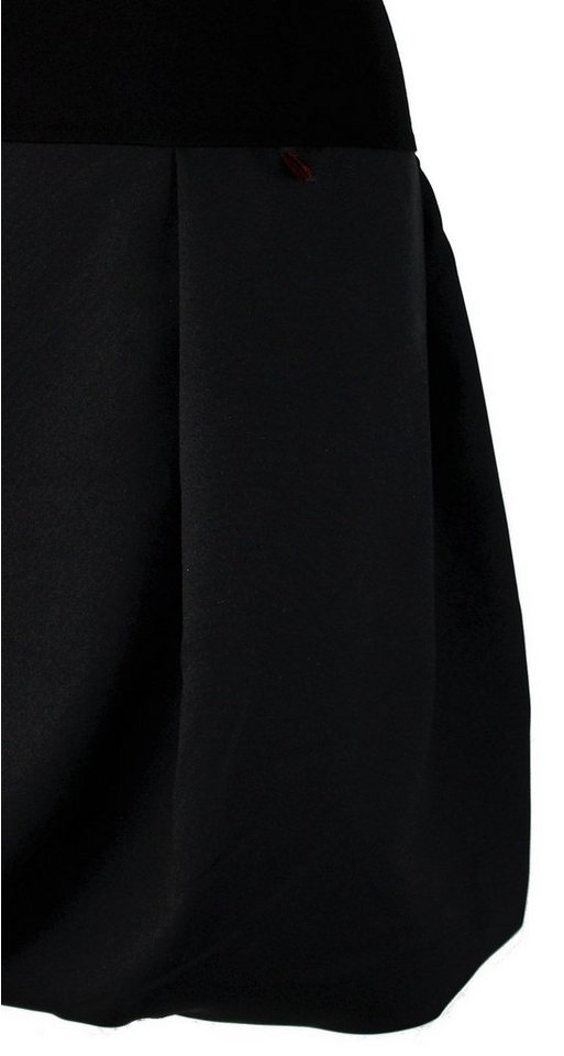 dunkle design Ballonrock 65cm Grau Schwarz Ecru elastischer Bund – Bild 3 von 4