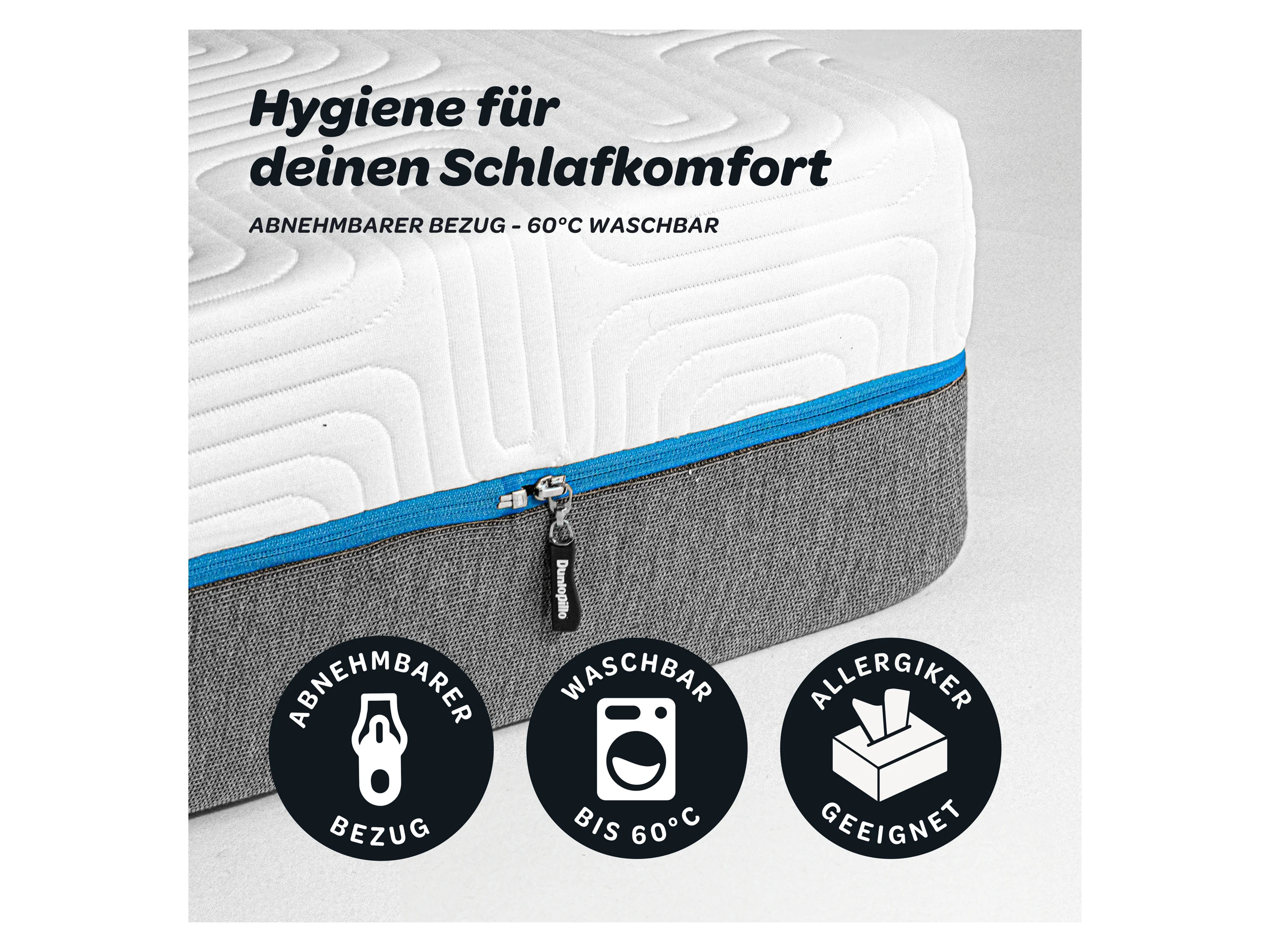 DUNLOPILLO BALANCE KS 1.000 (H2, 80 x 200 x 23 cm) – Bild 4 von 4