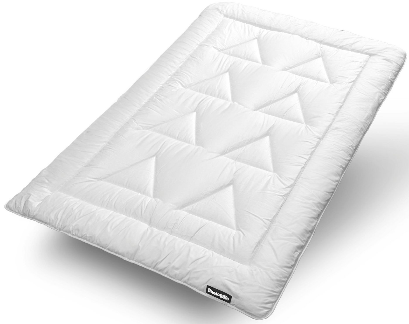 Dunlopillo Baumwollbettdecke Life, Bettdecken für Sommer und Winter, Füllung: Polyester, Bezug: 100% Baumwolle, Bettdecke 135x200 cm, 155x220 cm, Aqua-Clean-Gew – Bild 2 von 5