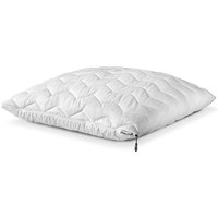 Dunlopillo Baumwollkissen Life 40x80 oder 80x80 cm, Dunlofill® Vital High-Tech-Faserbällchen, Füllung: Polyester, Bezug: 100% Baumwolle, Seitenschläfer, Bauchsc