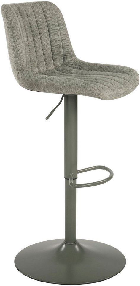 Duo Collection Barhocker Kelly (1 St), inkl. Rückenlehne und Fußstütze, höhenverstellbar, 360° drehbar – Bild 5 von 5