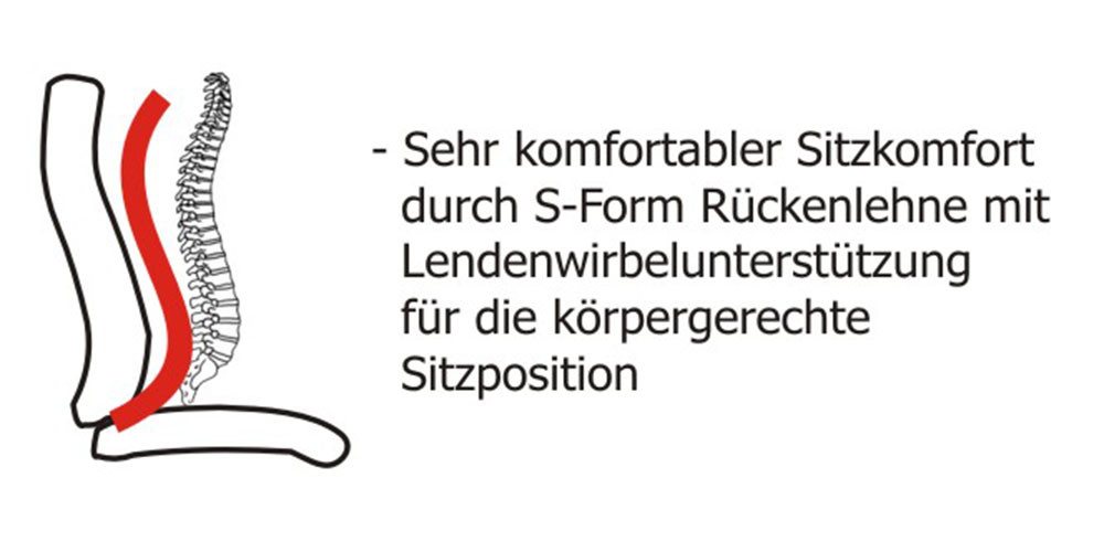 Duo Collection Chefsessel John XXL, mit gepolsterten Armlehnen – Bild 5 von 5