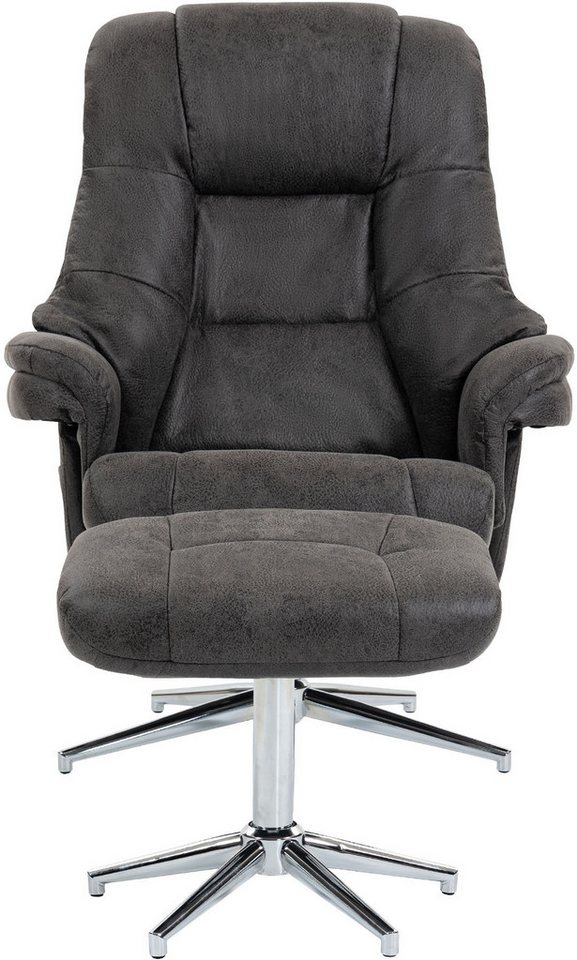 Duo Collection TV-Sessel Burnaby, mit Hocker und Relaxfunktion, 360 Grad drehbar – Bild 2 von 5