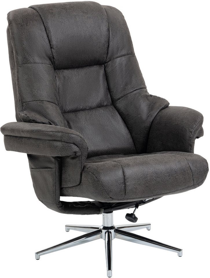 Duo Collection TV-Sessel Burnaby, mit Hocker und Relaxfunktion, 360 Grad drehbar – Bild 4 von 5