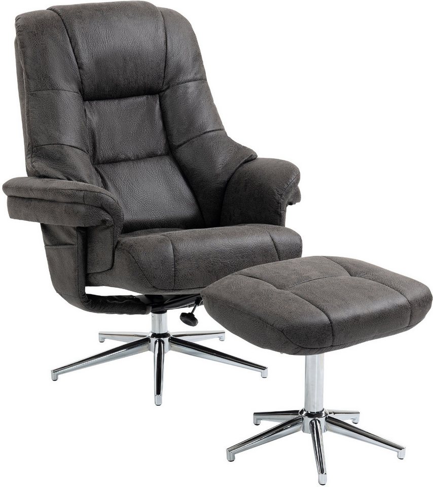 Duo Collection TV-Sessel Burnaby, mit Hocker und Relaxfunktion, 360 Grad drehbar – Bild 5 von 5