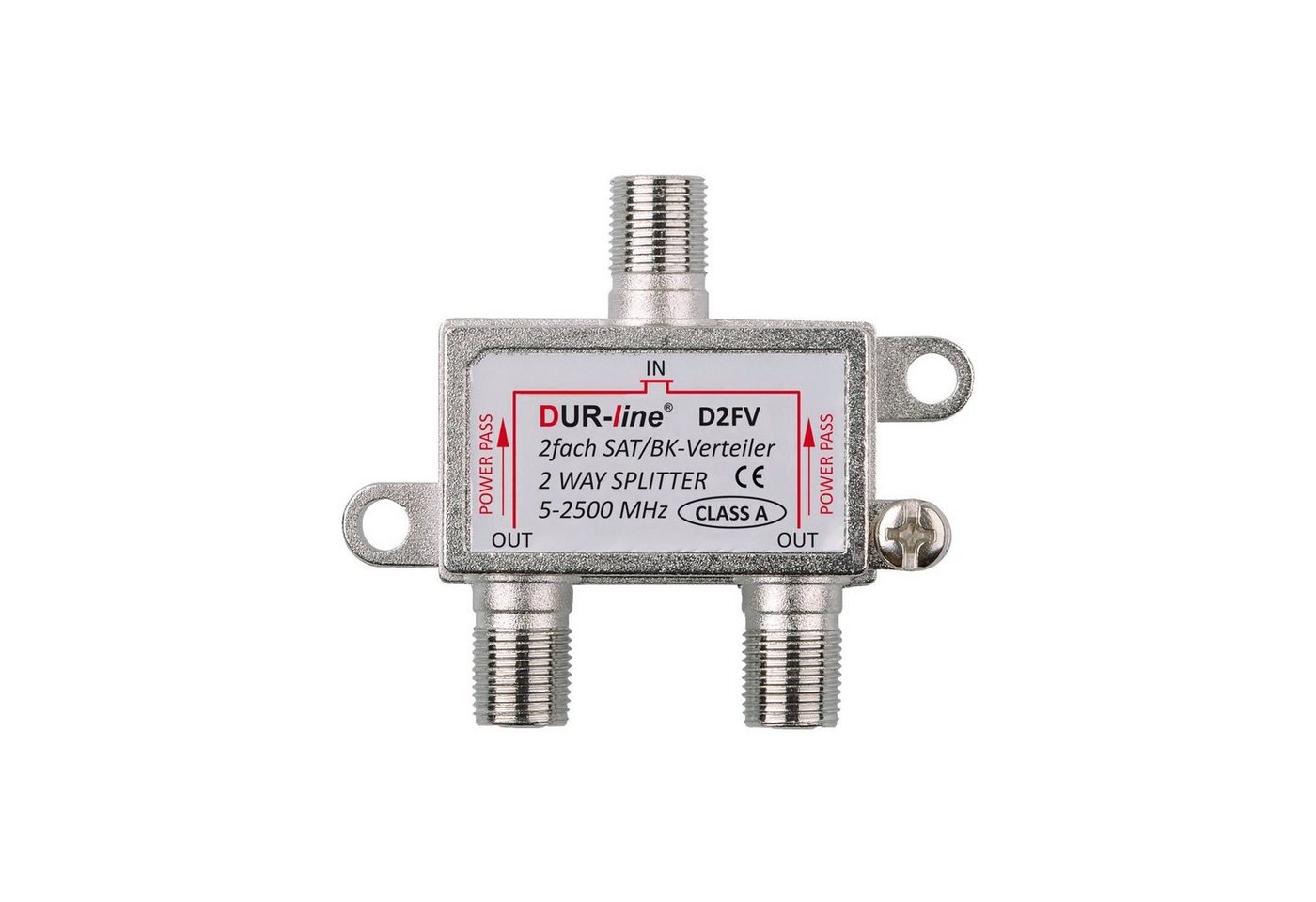 DUR-line DUR-line D2FV - BK/SAT-Verteiler SAT-Kabel – Bild 3 von 3