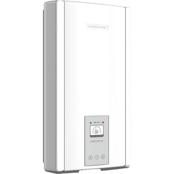 Thermoflow Durchlauferhitzer Thermoflow Elex 3in1, elektronisch, max. 55 °C, Für Nennleistung: 18 / 21 / 24 kW geeignet