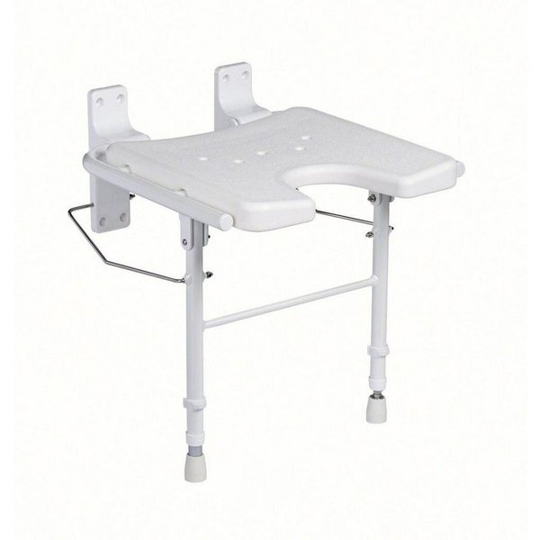 DocMed Duschklappsitz DocMed Duschklappsitz, belastbar bis 120,00 kg, Höhenverstellbarer Duschsitz, Bad Hilfe