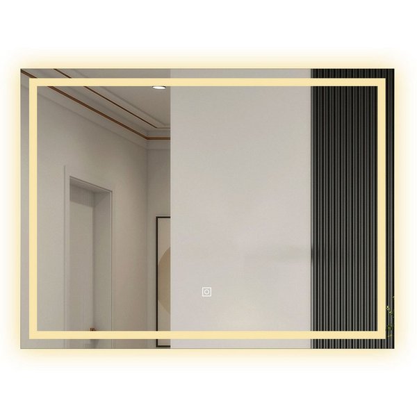 duschspa Badspiegel 50-160 cm Touch LED Spiegel, Beschlagfrei