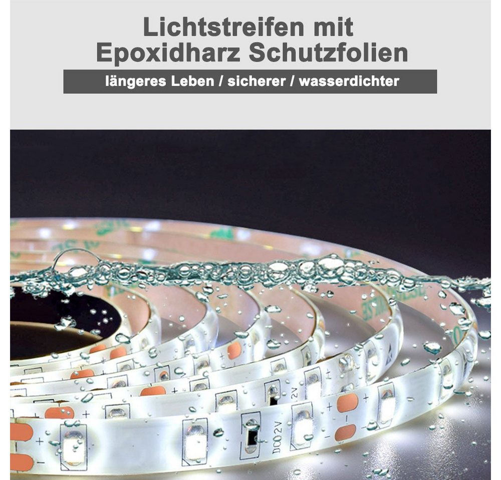 duschspa Badspiegel 50-160 cm Touch LED Spiegel, Beschlagfrei – Bild 5 von 5