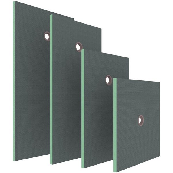 duschspa Duschwanne 4cm XPS Bauplatte Duschtasse Fliesen Innenplatte Hartschaumplatte, Rechteck, Set