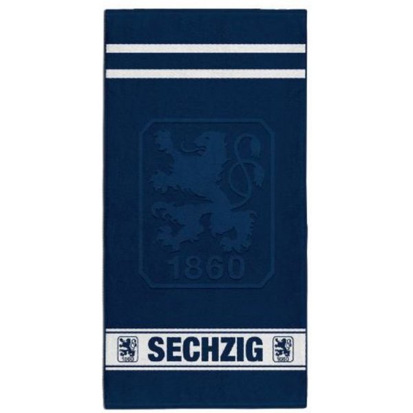 TSV 1860 München Duschtuch TSV 1860 München Duschtuch Sechzig marine