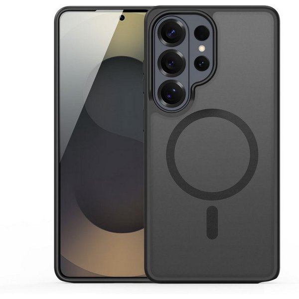 Dux Ducis Handyhülle Yind Magnetfunktion Kompatibel mit Samsung Galaxy S26 Ultra Schwarz 6,9 Zoll, Schlanke Hülle mit integrierter Magnetfunktion für kabelloses
