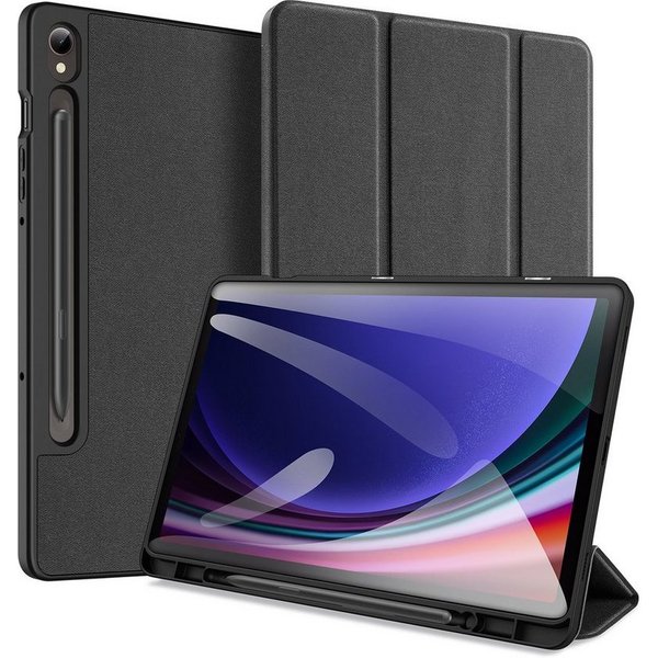 Dux Ducis Tablet-Hülle Domo Smart Sleep Case kompatibel mit Xiaomi Pad 7 Schwarz