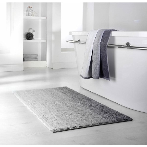 Dyckhoff Badematte Colori 09285, Höhe 14 mm, fußbodenheizungsgeeignet, Bio-Baumwolle, rechteckig