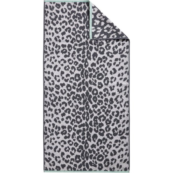 Dyckhoff Duschtuch Cool Mint Leo, Walkfrottier (Packung, 1-St), Made in Germany, weich und flauschig