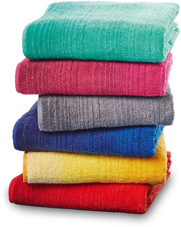 Dyckhoff Handtücher Colori, Walkfrottee (1-St), mit Farbverlauf – Bild 5 von 5