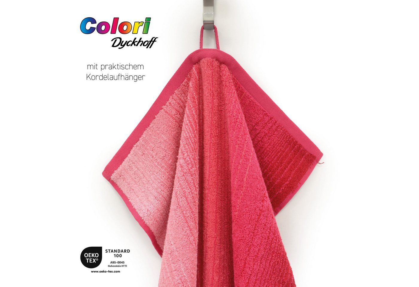 Dyckhoff Handtücher Colori, Walkfrottee (Packung, 1-St), mit Farbverlauf – Bild 2 von 5