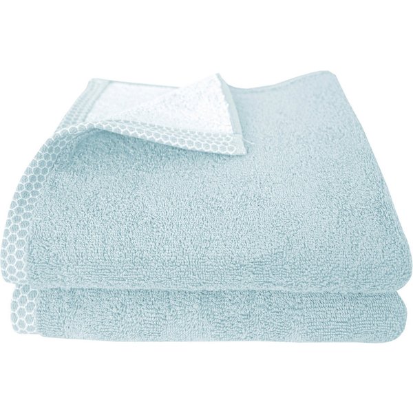 Dyckhoff Handtücher Pure Natural Uni, Frottier (Packung, 2-St), BIO Baumwolle, GOTS