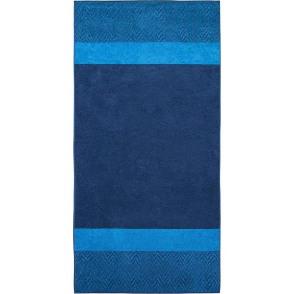 Dyckhoff Saunatuch Two-Tone Stripe, Walkfrottee (1-St), Made in Germany, aus 100% Baumwolle, trocknergeeignet