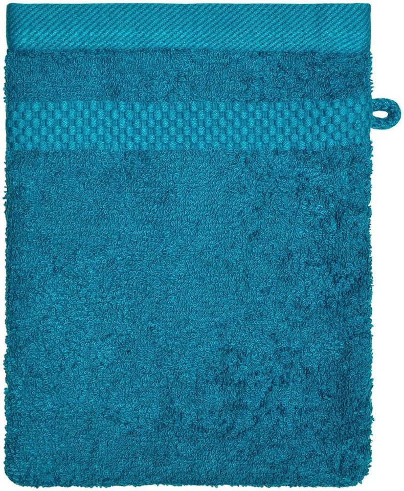 Dyckhoff Waschhandschuh Planet, (Set, 6-St), 450 g/m², aus reiner Baumwolle, trocknergeeignet – Bild 4 von 5