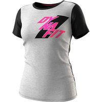 DYNAFIT Damen Shirt TRANSALPER LIGHT, Größe XL in Silber