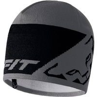 DYNAFIT Herren LEOPARD LOGO BEANIE, Größe ONE SIZE in Schwarz