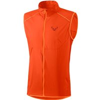 DYNAFIT Herren Weste VERT WIND 49, Größe L in Orange