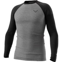 DYNAFIT TOUR LIGHT MERINO M L/S TEE, Größe XL in Schwarz
