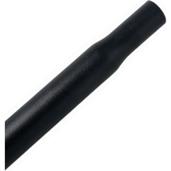 dynamic24 Sattelstütze, Extra lang und verstärkte Sattelstütze Alu schwarz verstärkt Ø 30,6mm
