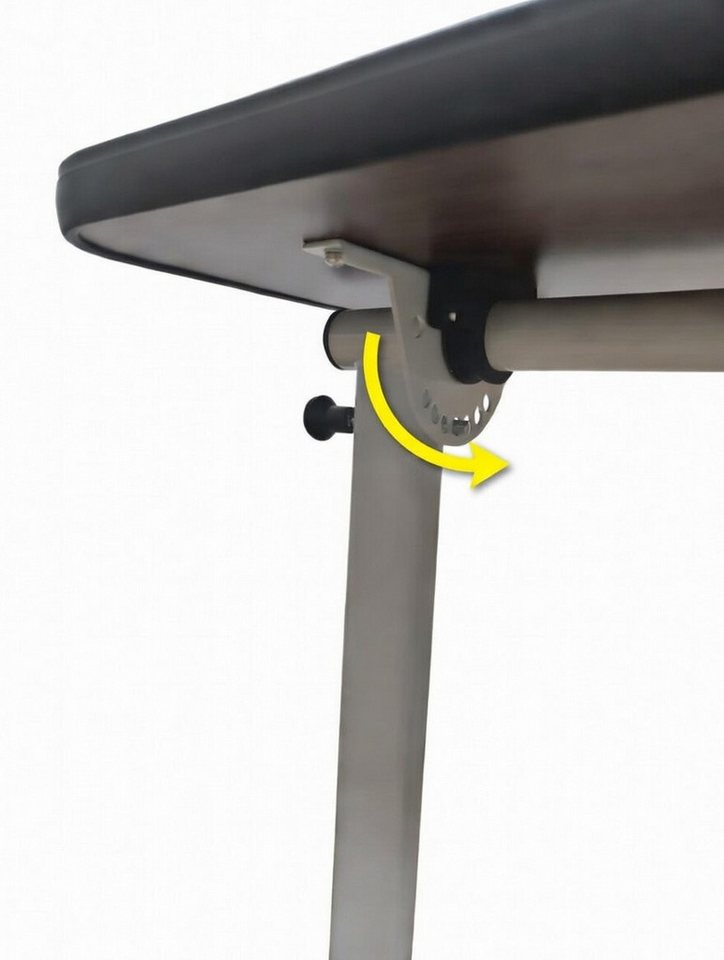 Dynasun Ablagetisch 92390 T005 (1-St), Pflegebett Tisch Beistelltisch Tischplatte Betttisch Höhenverstellbar – Bild 5 von 5