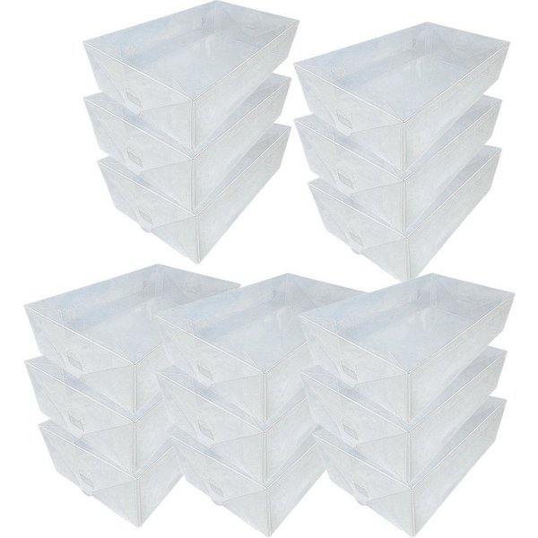 Dynasun Schuhbox Schuhbox PP368T (15 St), Schuhaufbewahrungsbox Platzsparendes, stapelbares Robust, staubfrei