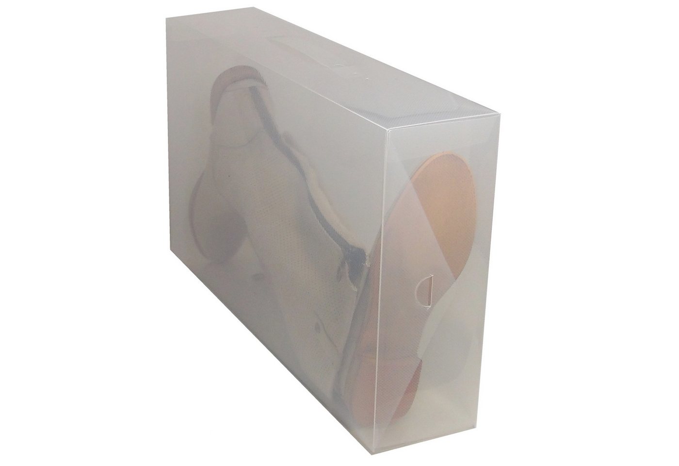 Dynasun Schuhbox Schuhbox PP384 (2 St), Transparente Schuh- und Stiefel-Aufbewahrungsbox für Schuhe, Stiefel – Bild 4 von 5