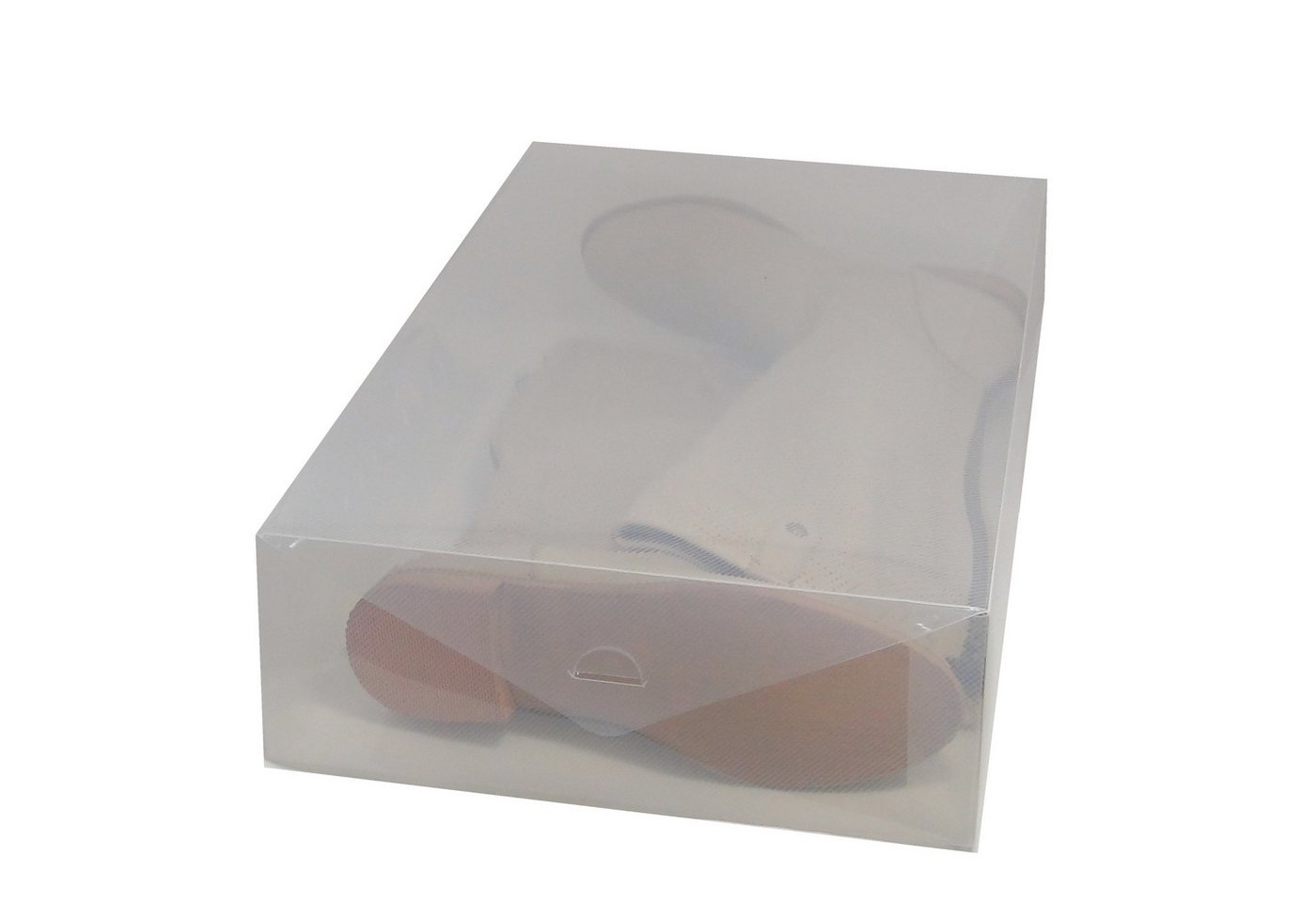 Dynasun Schuhbox Schuhbox PP384 (2 St), Transparente Schuh- und Stiefel-Aufbewahrungsbox für Schuhe, Stiefel – Bild 5 von 5