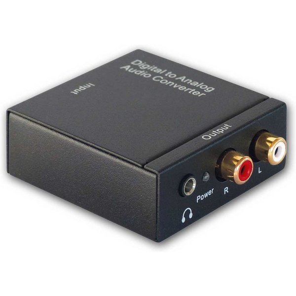 Dynavox Digital/Analog-Wandler, Mini-DAC TV-Adapter