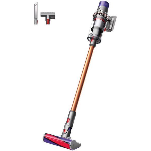 DYSON Akku-Hand-und Stielstaubsauger V10, 545 W, beutellos, Die Saugkraft eines kabelgebundenen Staubsaugers.
