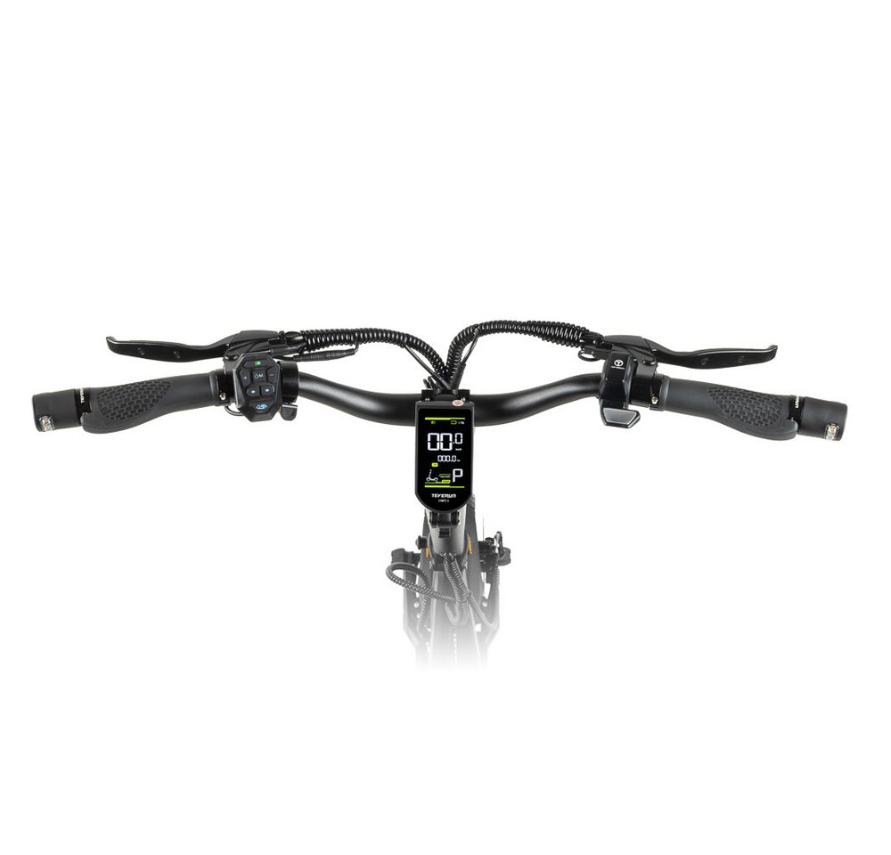 TEVERUN E-Scooter Teverun Blade Mini Ultra eKFV E-Scooter mit Straßenzulassung, 20 km/h, (Packung), 30Ah DMEGC, 2×250W Bosch, ABE, Federung, APP – Bild 4 von 5