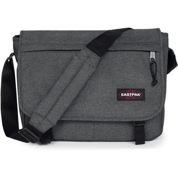 Eastpak Messenger Bag Delegate +, Umhängetasche, Schultertasche mit Trolleygurt und 17" Laptopfach