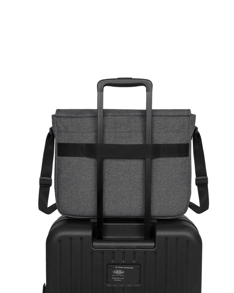 Eastpak Messenger Bag Delegate +, Umhängetasche, Schultertasche mit Trolleygurt und 17" Laptopfach – Bild 2 von 4