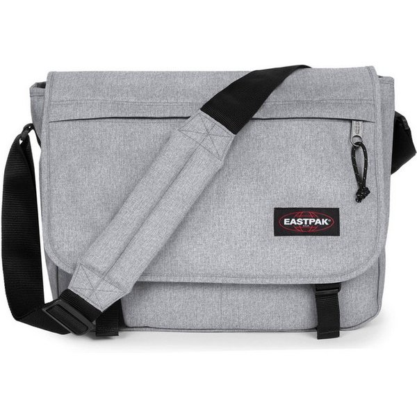Eastpak Messenger Bag Delegate +, Umhängetasche, Schultertasche mit Trolleygurt und 17" Laptopfach