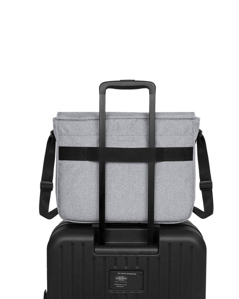 Eastpak Messenger Bag Delegate +, Umhängetasche, Schultertasche mit Trolleygurt und 17" Laptopfach – Bild 2 von 4