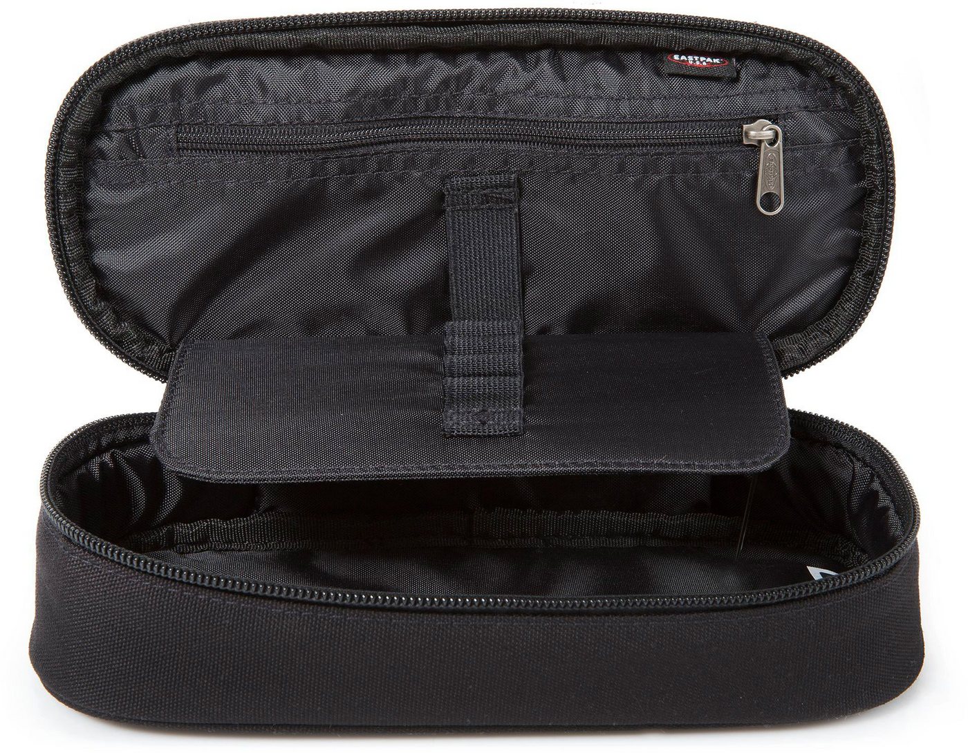 Eastpak Schreibgeräteetui OVAL SINGLE, Schulmäppchen, Federmäppchen mit Stifteschlaufen und Logo-Patch – Bild 2 von 5