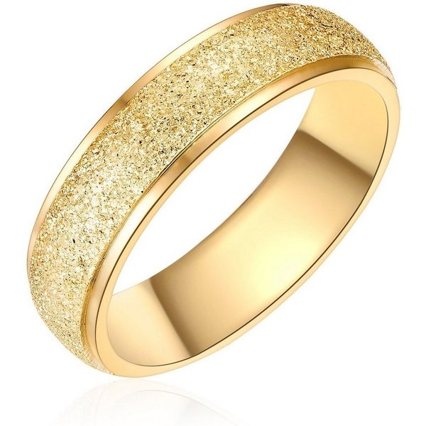 Eastside Fingerring gelbgold, aus Edelstahl