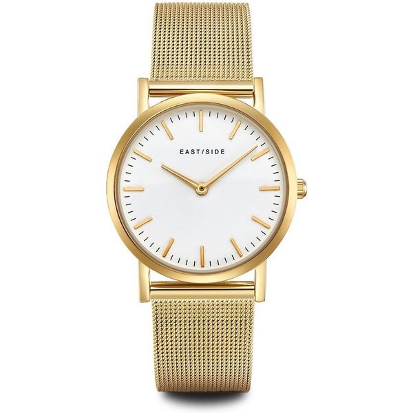 Eastside Quarzuhr Cassina gelbgold, mit Edelstahl-Armband