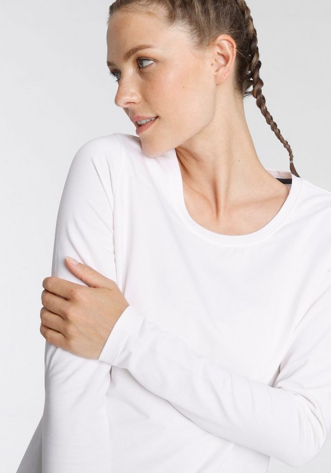 Eastwind Langarmshirt (3er-Pack) Langarm, im Basic-Stil, Rundhalsausschnitt, aus Baumwolle – Bild 4 von 5